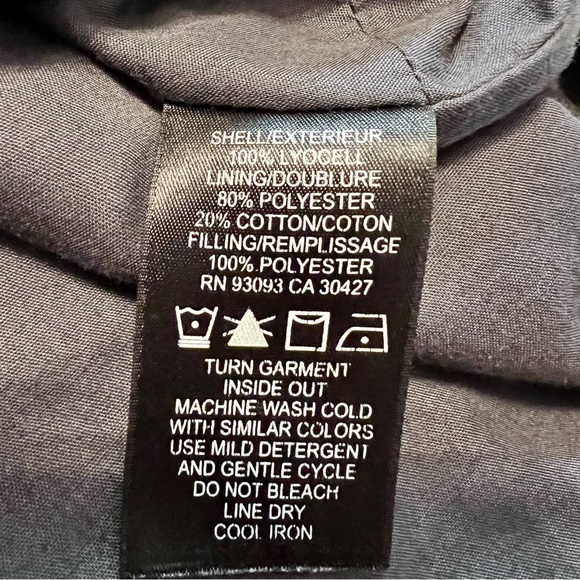 NIC+ZOE Womens Lyocell Metallic Silver Vest Lightweight Gray Cinched Waist Large - Picture 14 of 16